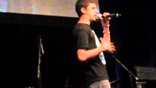 Pale Kid Raps Fast - George Watsky raps at vidcon 2011