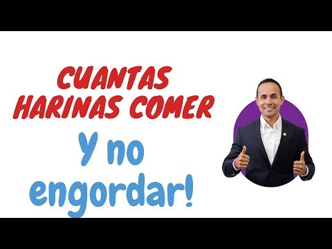 CUANTAS HARINAS COMER Y NO ENGORDAR.