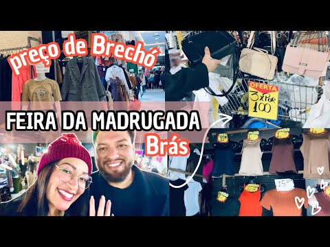 🛍️ COMPLETE TOUR OF THE BRÁS DA MADRUGADA FAIR — CHEAP FASHION AND LOTS OF LOTS OF LOTS! 🛒