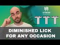 Use This Diminished Lick for ANY Occasion! - TTT #1