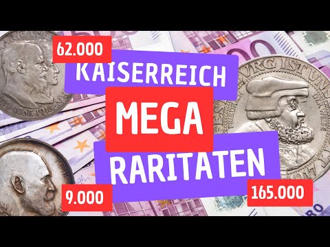 Over 200,000 euros for three extremely rare Imperial coins: A dream for every coin collector!