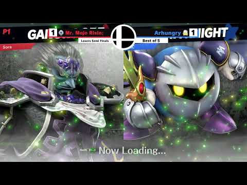 Mr. Mojo Risin' (Cloud, Ganon) vs Arhungry (Meta Knight, Sheik) Loser's Finals - Aftershock 2024 HDR