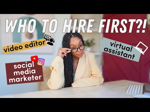 HOW TO BUILD YOUR TEAM: The BEST first hire for Content Creators!