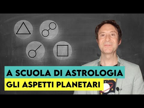 A SCUOLA DI ASTROLOGIA: GLI ASPETTI PLANETARI