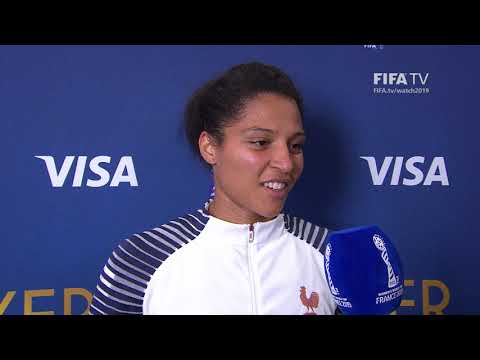 Valerie Gauvin – Player of the Match – France v Norway