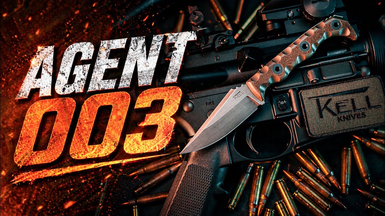 This Fixed Blade Does EVERYTHING (T.Kell Agent 003)