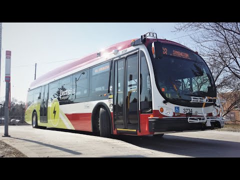 TTC 2019 Proterra Catalyst BE40 # 3734 ~ FULL Bus Ride on Route 168 Symmington North
