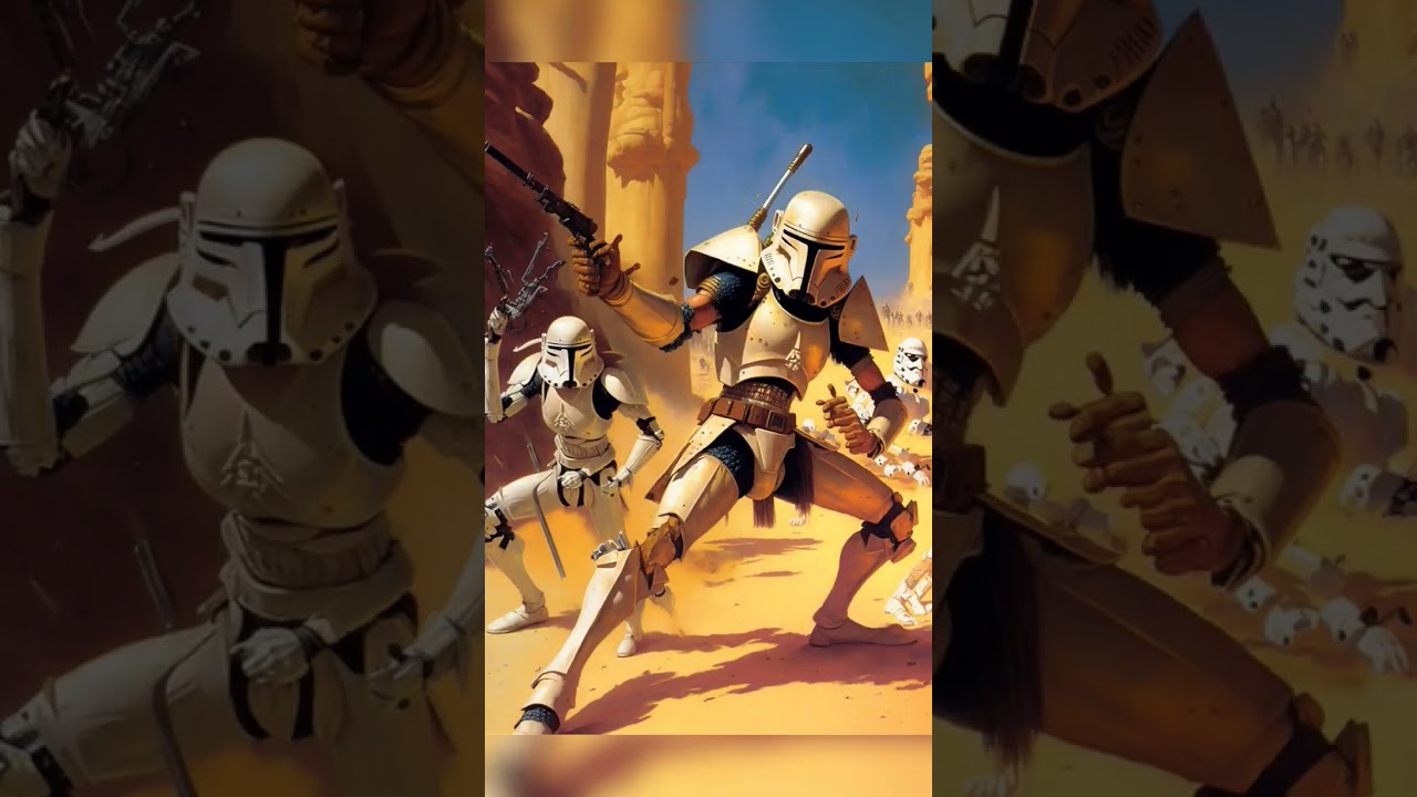 More Star Wars AI Art