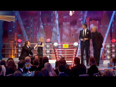 Ramona Marquez Winning Best Female Comedy Newcomer