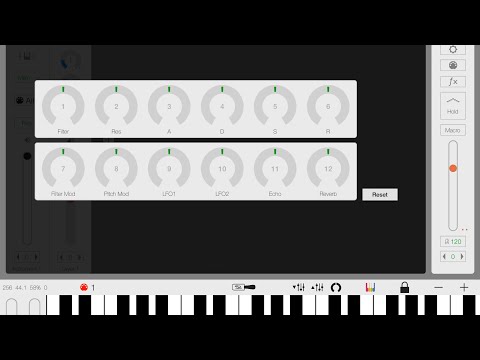 LayR - Tutorial: Exploring the synth Part 3, Macro Control Panel