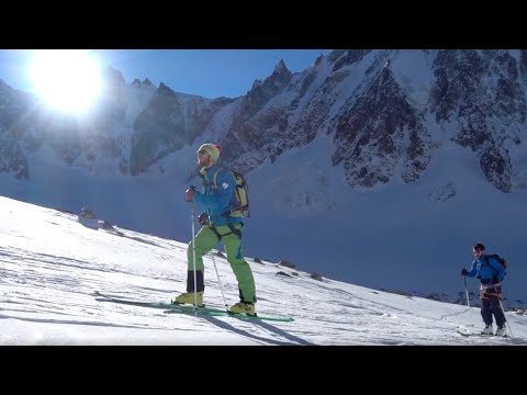 Col D'argentiere Ski Touring. // DAVE SEARLE