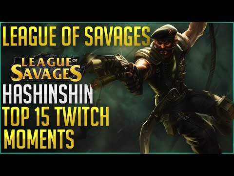 THE ANGRY SAVAGE TOP LANER - HASHINSHIN TOP 15 TWITCH MOMENTS (as of 2018)