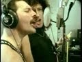Freddie Mercury (Queen) In The Studio Recording ...