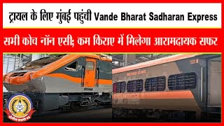 🔴Live News : ट्रायल के लिए मुंबई पहुंची वंदे मातरम साधारण एक्सप्रेस ….