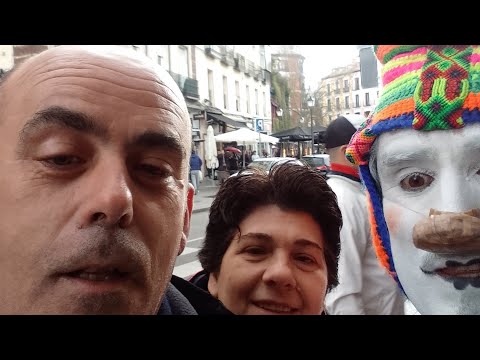 KARCOCHA STREET ART en MADRID 18-03-2023 PLAZA DE LOS CARROS LA LATINA