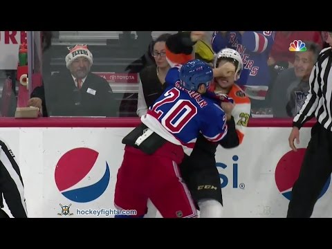 Chris Kreider vs Brandon Manning
