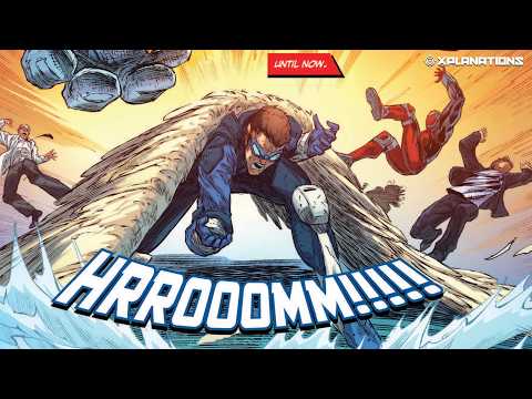 Heroes bind Fallen Angel with a man's soul to keep him alive.