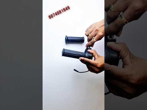 Electric Cycle Throttle for any E-Bicycle with 6 pins product demo video