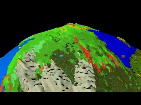 Dwarf Fortress world map warrped in 3D + elevation map | DF | Dwarf Fortress