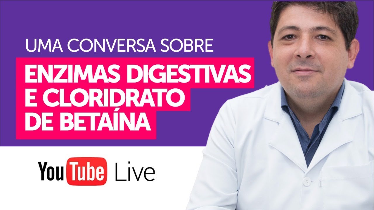Como usar as Enzimas digestivas e o cloridrato de betaína | Dr Juliano Teles