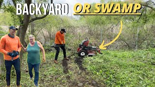 A Sudden Loss and a backyard SWAMP had me determined to HELP