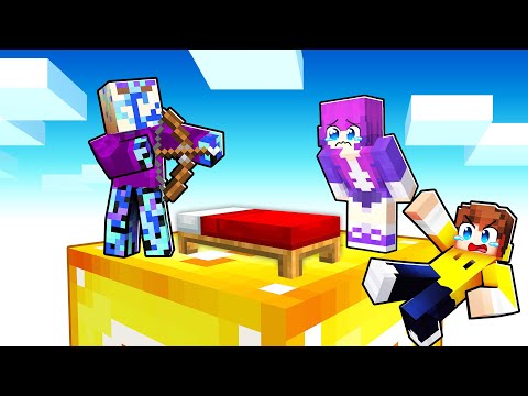Lucky Block Bedwars Madness!