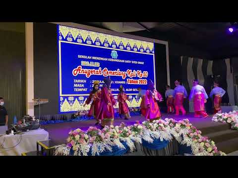 Tarian Zapin Ya Maulai - Persembahan Hari Anugerah Cemerlang SMK Dato’ Syed Omar 2022