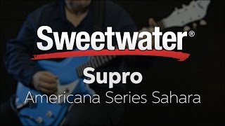 Video thumbnail for Supro Americana Series Sahara Guitar Demo by Sweetwater