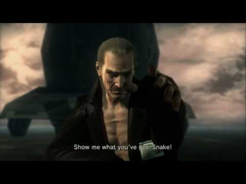 Old Snake VS Liquid Ocelot Cutscene