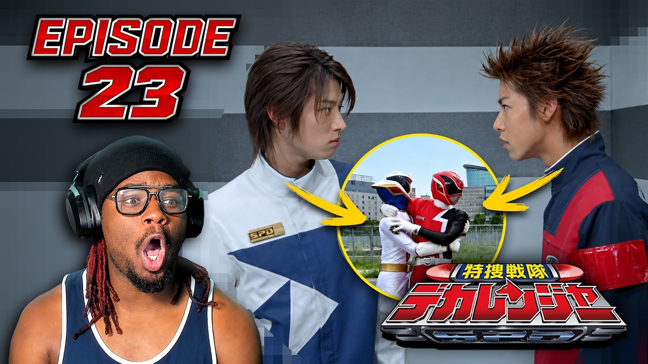 HE HAS A FACE! DEKA BREAK! TETSU!  (Tokusou Sentai Dekaranger Ep.23)