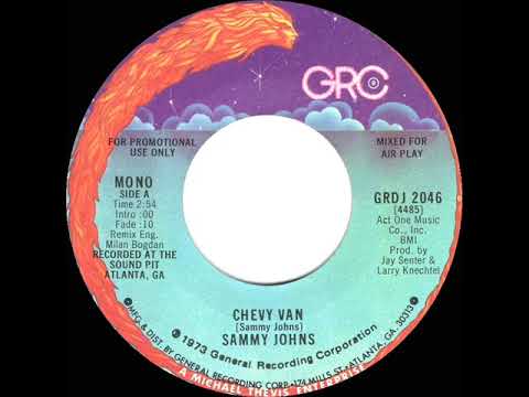 1975 Sammy Johns - Chevy Van (mono radio promo 45)