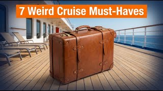 Top cruise packing tips. 7 Strange Things I Always Pack for Cruises
