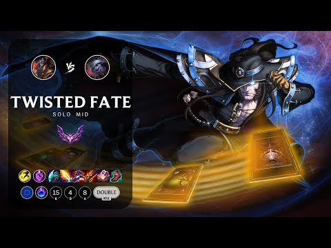 Twisted Fate Mid vs Tristana - EUW Master Patch 13.17