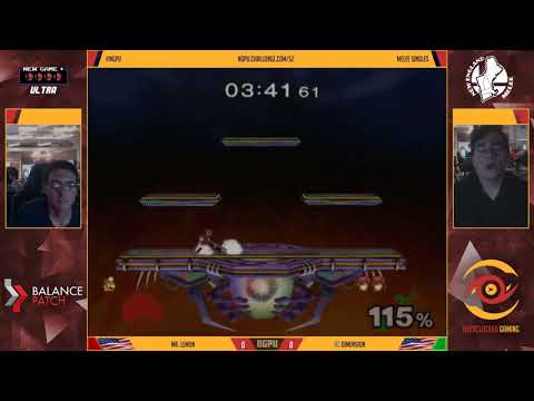 NGPU 52 SSBM - Mr. Lemon (Dr. Mario) vs. Dimension (Marth) - Melee WQF