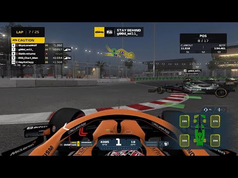 F1 monster energy league Race/Saudi Incident sc 1