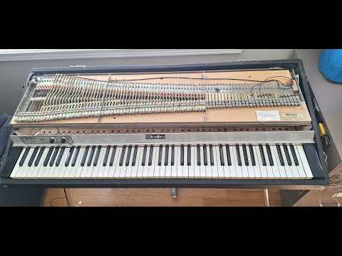1970s Rhodes Mark I Stage 88 Electric Piano — Buz Watson Rebuild — Legs & Pedal image 9