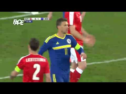 Švicarska vs. BiH - Prvo poluvrijeme 0:1 - 29. 3. 2016.