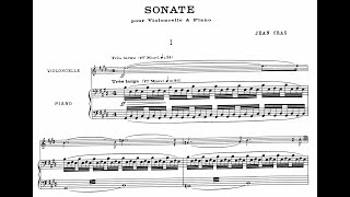 Jean Cras – Cello Sonata