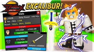Descargar I Unlocked The New Excalibur Weapon In Anime Fighting Simulator Mp3 Gratis Mimp3 2020 - roblox anime fighting simulator durability