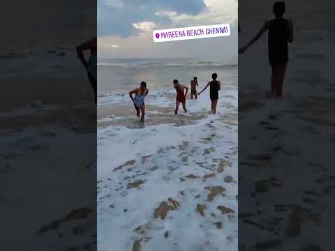 Kareena beach ⛱️🏖️ Chennai tn