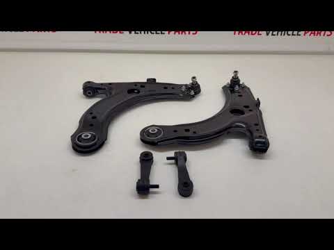 Fits VW Golf MK4 1997-2006 Front Lower Control Arms Wishbones & Drop Links Pair video