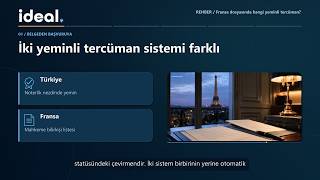 Fransa İçin Çeviri: Tercüman Niteliğini Önceden Doğrulayın | İdeal Tercüme