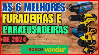 As 6 melhores parafusadeiras e furadeiras elétricas: Modelos com ótimo custo-benefício!