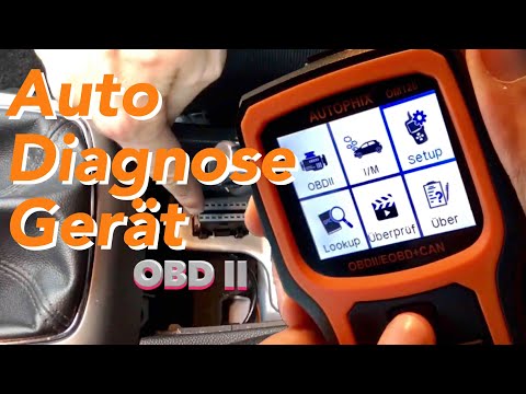 Auto Diagnosegerät OBD2 Code Scanner Autophix OM126 im Test Review