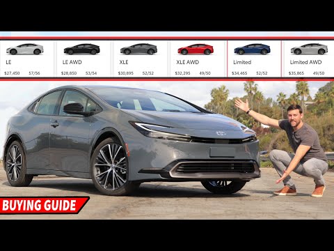 The *OFFICIAL* 2023 Toyota Prius Buying Guide - LE vs XLE vs LTD