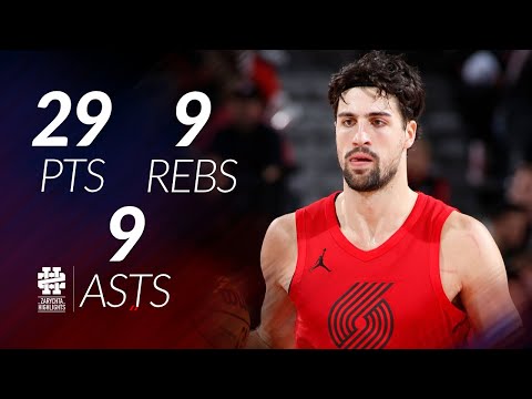 Deni Avdija 29 pts 9 rebs 9 sts vs Clippers 25/26 season