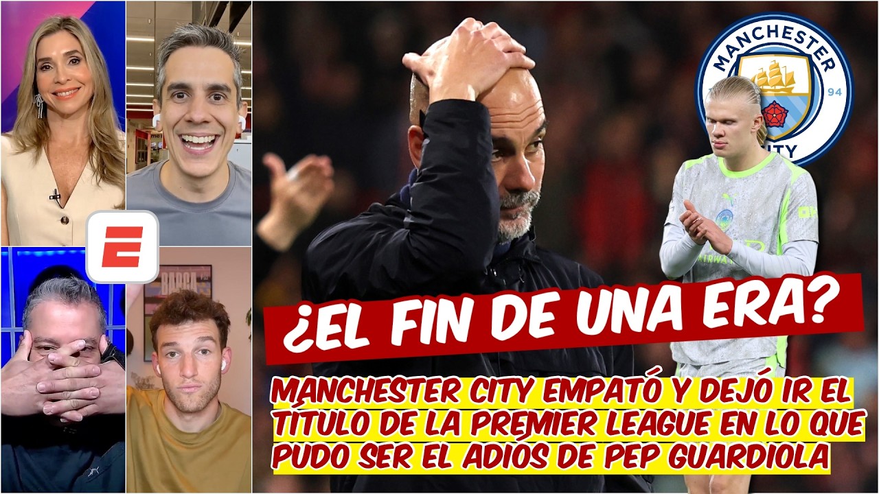 Manchester City DEJA IR la PREMIER LEAGUE en la 'DESPEDIDA' de PEP GUARDIOLA | Exclusivos