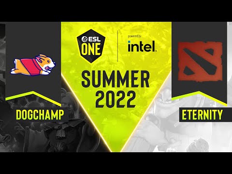 Dota2 - Team DogChamp vs. Eternity - Game 1 - DPC NA Tour 3 - ESL One Summer 2022