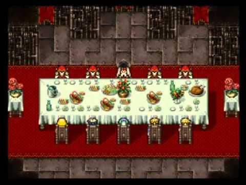 Let's Play Final Fantasy VI Part 19 - Royal Banquet + Epic Hotdog Jokes