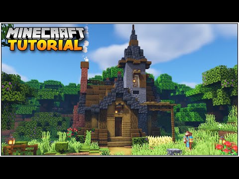 Minecraft 1.18 Tutorial: How to Make a Starter House in Minecraft!